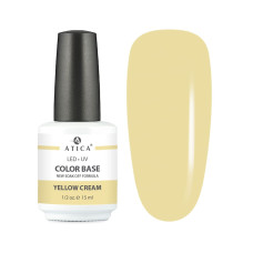 Кольорова база ATICA Yellow Cream, 15 мл