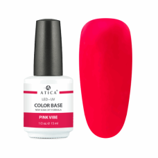 Кольорова база ATICA Pink Vibe , 15 мл