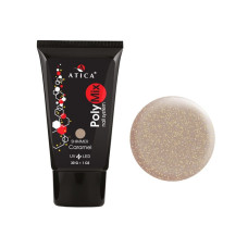 Полігель з шимером ATICA Polymix Caramel, 30 г