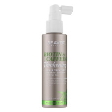 Спрей проти випадіння волосся Beaver Biotin & Caffeine Thickening Scalp Treatment, 100 мл