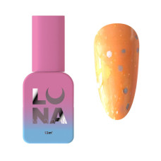 Камуфлююча база Luna Tutti Frutti Base №5 (оранжевий з різнокольоровими вкрапленнями) 13 мл