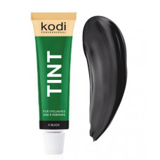 Фарба для брів та вій KODI TINT 4 BLACK (ЧОРНИЙ) 15 мл