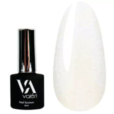 Камуфлююча база VALERI French Base №4 білий з синім мікроблиском 6 ml