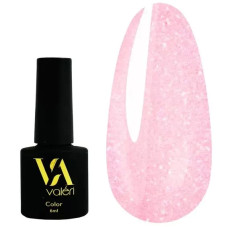 Гель-лак VALERI Color №057 рожевий з мікроблиском 6 мл VA57