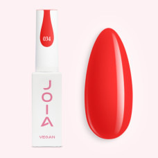 Гель-лак JOIA vegan 034 морковно-червоний 6 мл