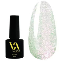 Гель-лак VALERI Color №026 білий хамелеон з блискітками 6 мл VA26