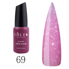 База EDLEN SHIMMER №69 рожевий з блискітками хамелеон 9 мл.