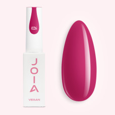 Гель-лак JOIA vegan 026 яскравий малиново-рожевий 6 мл