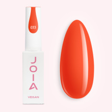 Гель-лак JOIA vegan 033 яскраво-червоний 6 мл
