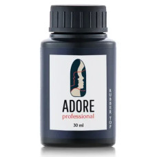 Топ ADORE  RUBBER TOP (Каучукий закріплювач для гель-лаку) 30 мл