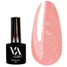 Камуфлююча база VALERI French Base №1 ніжно-рожевий із шимером 6 ml