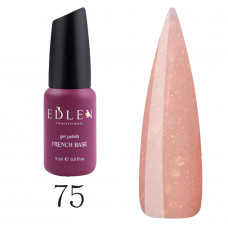 База EDLEN SHIMMER №75 помаранчевий з блискітками хамелеон 9 мл.
