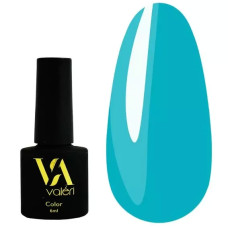 Гель-лак VALERI Color №048 яскравий бірюзовий 6 мл VA48