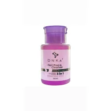 Універсальний засіб DNKa' Nail Prep & Cleanser 3 in 1, 150 мл.