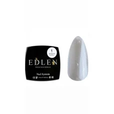 Гель моделюючий для нарощування нігтів EDLEN BUILDER GEL №1 Прозорий 30 мл