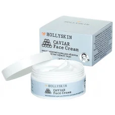 Омолоджувальний крем для обличчя з екстрактом чорної ікри HOLLYSKIN Caviar Face Cream, 50мл.