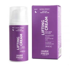 Нічний крем ліфтинг MARIE FRESH для жирної та комбінованої шкіри, 30 мл.